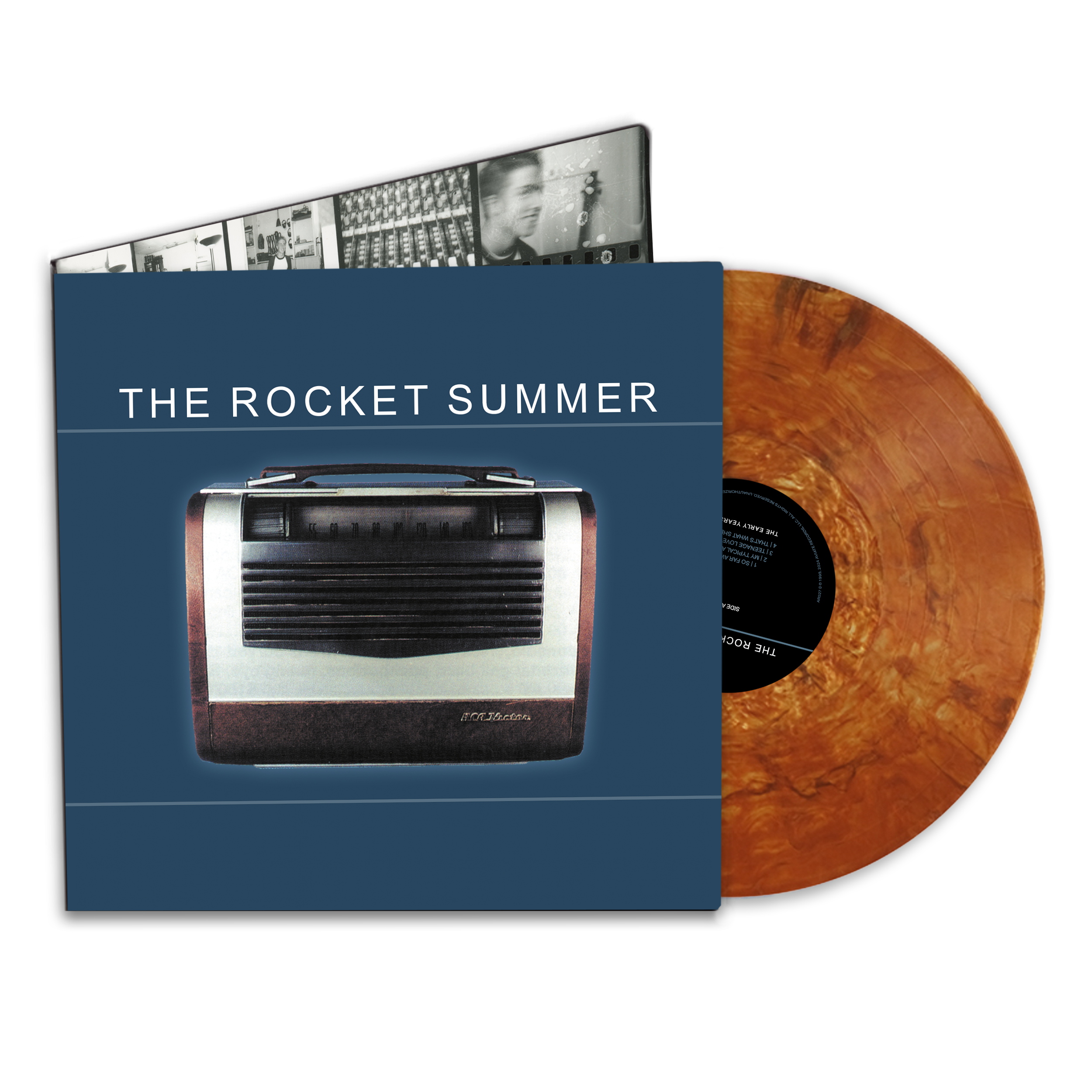 The Rocket Summer - The Early Years LP on Translucent Copper